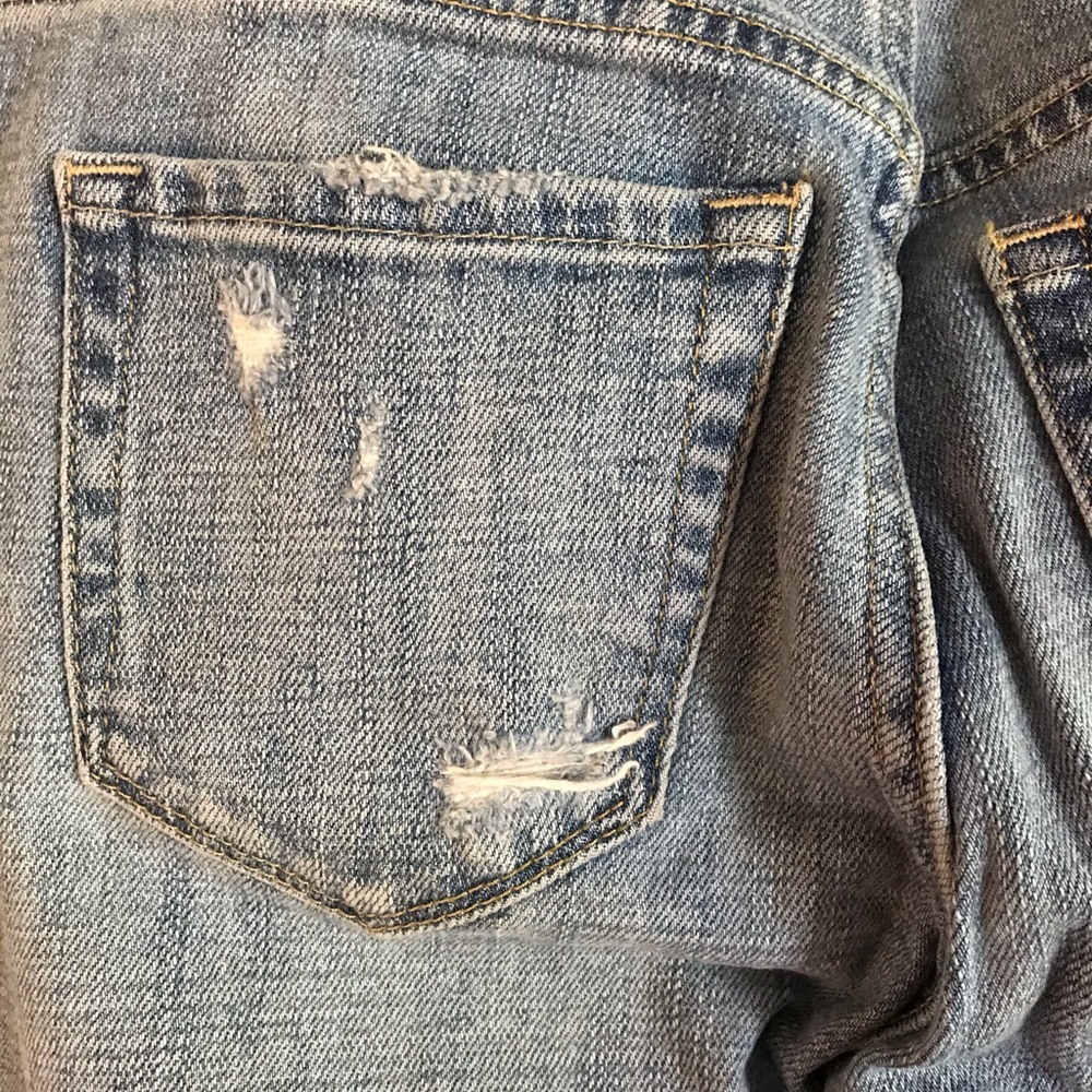 Treasure & Bond Distressed Patchwork Boyfriend Je… - image 4